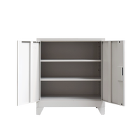 Meuble de bureau moderne Classeur de rangement en métal Classeurs en acier personnalisés avec étagères réglables Casier en acier