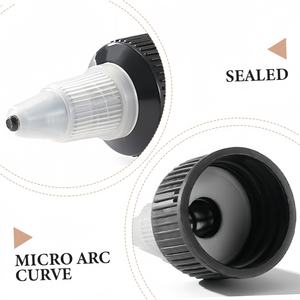 ขวดน้ำมันพลาสติกพกพาสำหรับใช้งานกลางแจ้ง ขนาด 120 มล. ขวดซอสแบบบีบสำหรับเดินทาง สีขาว ขวดใส่เครื่องปรุงรสแบบหมุน - Product Image 3