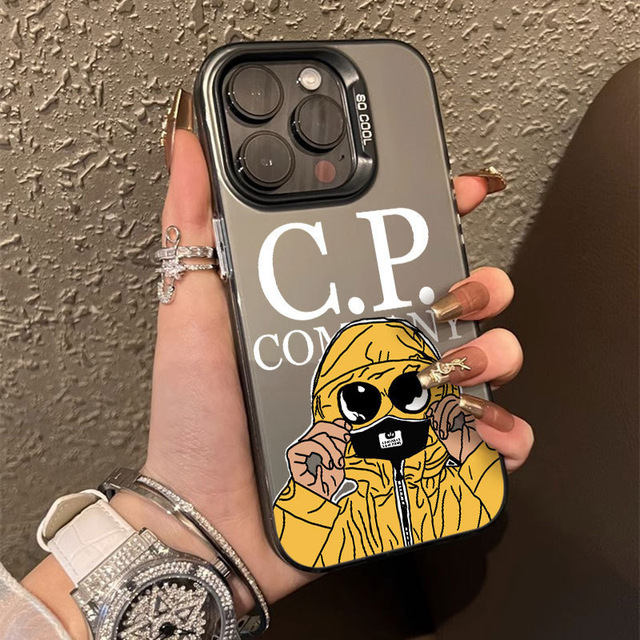 For for 11 Pro Max/13/14XsMax/15/16/78Plus12 Cartoon Shockproof Matte TPU Protective Phone Case