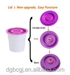 30 Cápsulas Desechables K-Cup <span class=keywords><strong>con</strong></span> <span class=keywords><strong>Filtro</strong></span> y Tapas <span class=keywords><strong>de</strong></span> Plástico, Recipientes Frescos para Cafeteras Keurig 1.0 y 2.0, Cápsulas <span class=keywords><strong>de</strong></span> Café Vacías - Product Image 3