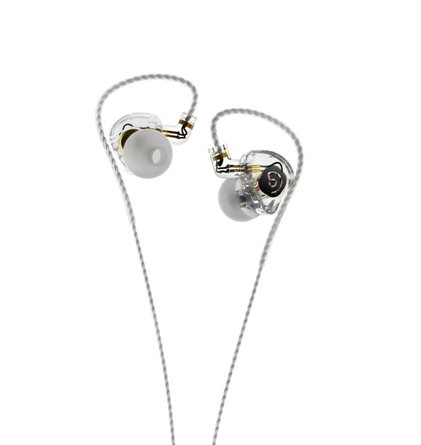In-Ear Earphone IE-210 10BA Balanced Armature Metal Wired Headset with 3.5mm Interface Noise Cancelling Gaming Music Headphones