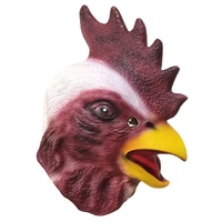 Masque de coq Richard en latex pour adulte, Halloween, Noël, accessoires de jeu Hotline Miami, couleur personnalisée, écologique, cosplay