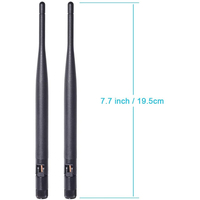 Antenne Wi-Fi extérieure sans fil étanche à montage par vis, gain 6,5 dBi, signal puissant 868 MHz 915 MHz, prix usine