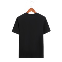 2025 kustom O-Neck ukuran kaus pria kualitas tinggi 100% katun gaya antik rajutan Formal Ove