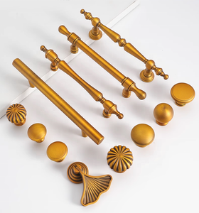 Hot Sale Original Solid <strong>Antique</strong> Brass Cabinet Handle Furniture Handles and <strong>Knobs</strong> <strong>Drawer</strong> Pulls - Product Image 1
