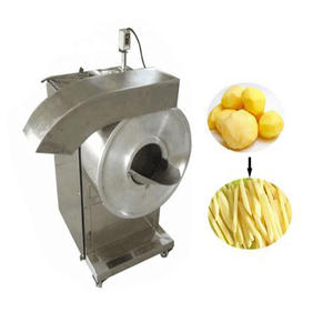 Machine à découper les frites manuelle industrielle électrique pour le manioc, les carottes, les chips de patate douce, les frites - Product Image 5