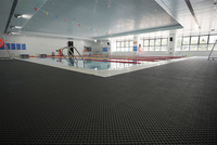 Gym Puzzle Mat Boden Epdm Garage Interlocking Fitness Sheet Langlebige wasserdichte Gummi fliesen