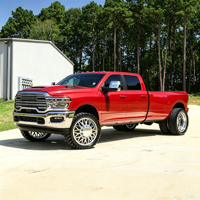 Ruedas Forjadas Dobles de 20, 22, 24 y 26 Pulgadas, 8x200, 8x180, 8x170 para Ford F350, F450, Ram 3500, Chevy Silverado 3500HD, Todoterreno, GMC