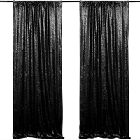 Rideau de toile de fond doré à paillettes pour décoration de mariage, offre hebdomadaire