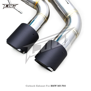 ท่อไอเสีย Catback พร้อมท่อ Z สำหรับ BMW M5 F90 4.4T ปี 2018-2023 ท่อไอเสียสแตนเลส Boska Racing พร้อมวาล์ว - Product Image 3