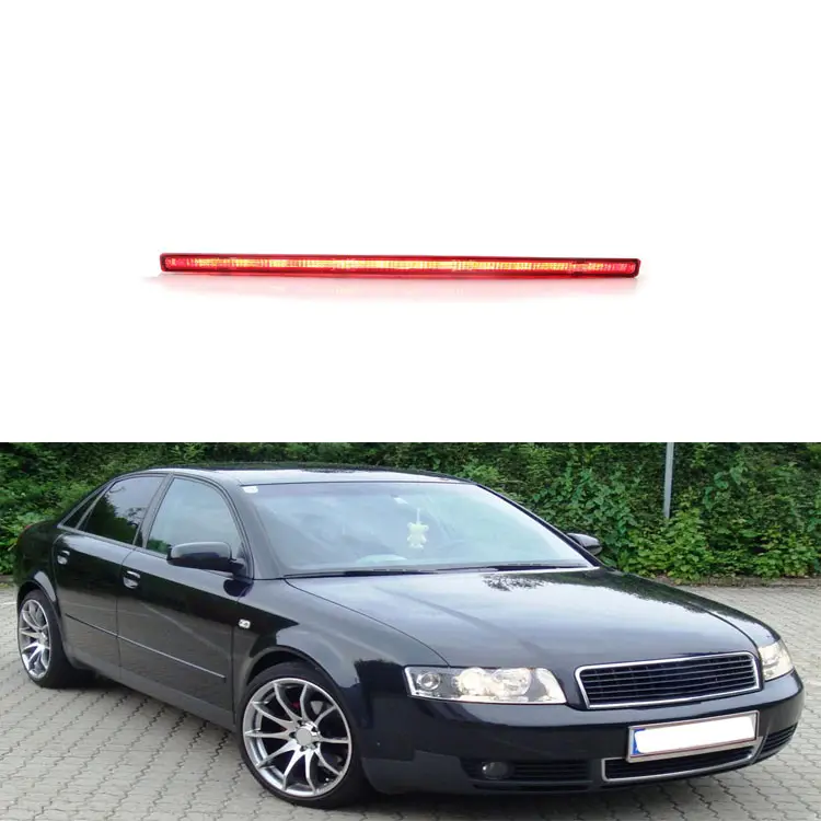 Fanale posteriore del freno lampada di arresto posteriore lente affumicata rossa terza terza luce di Stop per Audi A4 S4 B6 Avant Wagon 2001 2002 2003 2004 2005