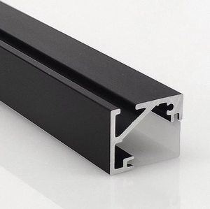 Vente chaude Haute Qualité Durable En Aluminium Fenêtres Portes 2024 <span class=keywords><strong>Linea</strong></span> 15 Noir Argent Polonais Coupe À Chaud Direct Chili Bolivie - Product Image 3