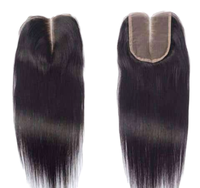 Extensions de cheveux humains indiens bruts à dentelle HD transparente 13x4 13x6, fermetures frontales en dentelle 4x4 5x5 2x6, à prix abordable