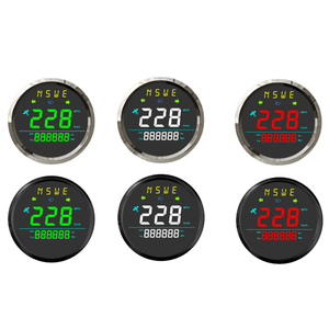 Nouveau compteur de vitesse GPS étanche 85 mm avec affichage numérique 12V/24V pour voiture, moto, bateau - Product Image 1