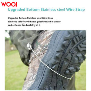 Protector de Piernas WOQI para Senderismo y Montañismo, Impermeable, Transpirable, para Adultos, Cubre Pantorrillas - Product Image 4