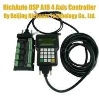 Kit de commande CNC 4 axes JLE CNC TECH Richauto DSP A18 A18e A18s A18c pour routeur CNC 4 axes