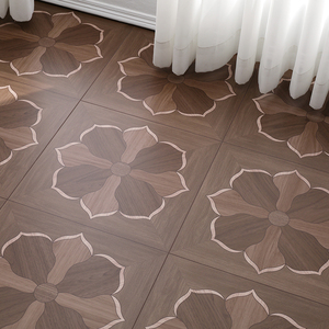 Parquet SPC con Certificación CE y RoHS, Sistema de Clic, Logotipo Personalizado OEM, Capa de Desgaste de 0.15mm, Respaldo IXPE, Superficie Grabada - Product Image 1