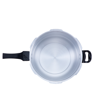 Casserole à pression en alliage d'aluminium de haute qualité, écologique, Fukdobou A2-01, colorée, résistante à la chaleur, avec poignée en bakélite noire