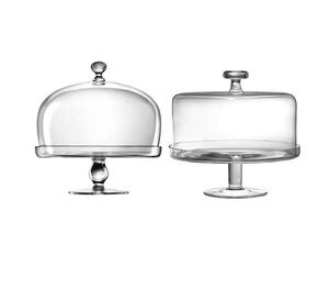 Espositore <span class=keywords><strong>per</strong></span> <span class=keywords><strong>Torte</strong></span> di Compleanno Fatto a Mano, Supporto <span class=keywords><strong>in</strong></span> <span class=keywords><strong>Vetro</strong></span> di Alta Qualità con Cupola da 10'' <span class=keywords><strong>per</strong></span> Cucina e Tavola - Product Image 1