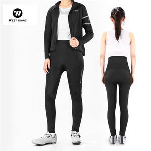 WEST BIKING Nuova Maglia da <span class=keywords><strong>Ciclismo</strong></span> Professionale Slim Fit e Pantaloni Neri da <span class=keywords><strong>Donna</strong></span>, Pantaloni Sportivi Casual da Uomo, Abbigliamento Sportivo - Product Image 6