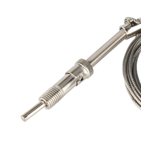 Capteur de température thermocouple à baïonnette à ressort de compression de type J pour extrudeuse en plastique