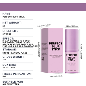 Corrector en Barra con Ácido Hialurónico Hidratante, Fórmula Ligera, se Mantiene en su Lugar de Forma Natural, Cubre Imperfecciones, Blanqueador, Antiarrugas - Product Image 3