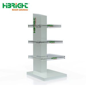 <b>Modern</b> Acrylic Display Rack Clear Tiered <b>Shelf</b> for Cosmetic and Snack Merchandising Luxury Supermarket End Cap - Product Image 2