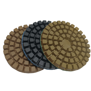 Disques de ponçage diamantés à liant résineux de 4 pouces et 8 mm d'épaisseur <span class=keywords><strong>pour</strong></span> <span class=keywords><strong>le</strong></span> polissage des sols en <span class=keywords><strong>béton</strong></span> et la rénovation de terrazzo et de pierre - Product Image 5