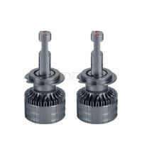 GOODZOOM Luz LED para Auto 4300k, Bombilla LED para Faros Delanteros 24V H7 H4 H1, Bombillas LED 4300K para Faros Delanteros 9005 9006 para Auto