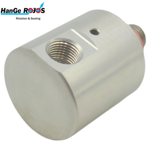 定制GC003S铝空气旋转接头单轴承高温高速钳口转环G1/8 10巴压力 - Product Image 3