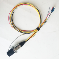 HDTV hybrid fiber cable assembly,3K.93C FXW-2*LC/PC Hybrid Connector Fiber Optic Patch Cord
