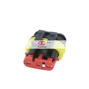 TE CONNECTIVITY 3 pin female waterproof automobile connector 282087-1