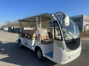 Minibús Turístico Eléctrico de 8 Plazas con Batería, Limpiaparabrisas de Vidrio Templado, Freno de Disco Doble Hidráulico - Product Image 6