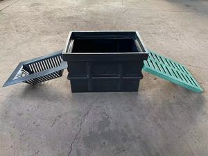 Nouvelle fosse d'<span class=keywords><strong>infiltration</strong></span> carrée en plastique PP Zhaocheng pour eaux pluviales avec panier filtrant 400*600*800mm - Product Image 4