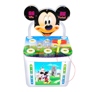 Baihui animazione Whack una talpa macchina da gioco testa di rana per bambini martello a gettoni Kit per macchine da gioco Arcade martello - Product Image 1