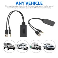 Récepteur audio sans fil pour voiture, adaptateur AUX, charge 5V, convertisseur de musique stéréo HiFi, accessoire fabriqué en Chine continentale
