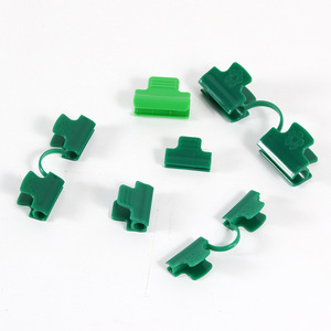 OEM DD1708 12 pièces Supports de serre de jardin, Cerceaux de tunnel de culture, Fixations de rangs, Filet de protection pour plantes, Clip pour cerceau de tunnel, Pince pour film de serre - Product Image 2