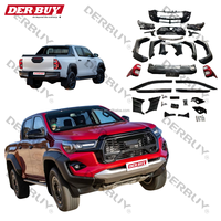 Kit de carrosserie de modification automatique pour To_yota Hilux Revo Rocco 2015-2022 mise à niveau vers GR Sport 2023 Style ancien à nouveau effet parfait