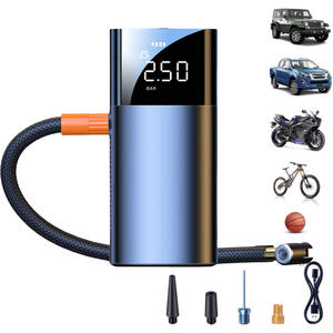 Nouvelle pompe à Air <span class=keywords><strong>de</strong></span> <span class=keywords><strong>voiture</strong></span> sans fil avec lumière LED gonflage rapide pour <span class=keywords><strong>voiture</strong></span> moto vélo pompe à Air Portable - Product Image 2