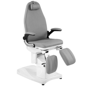 Azzurro 709A 3 forti grigio elettro podologia sedia salone di lusso mobili per Spa salone e Manicure Pedicure Station - Product Image 1