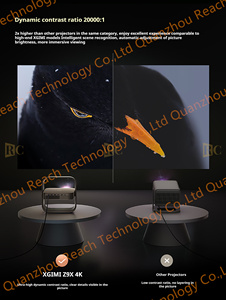 <span class=keywords><strong>Projecteur</strong></span> <span class=keywords><strong>Xgimi</strong></span> Z9x 1300CVIA 4K 0.98-1.3:1 Zoom Optique <span class=keywords><strong>Projecteur</strong></span> Intelligent 4K Portable pour la Maison Soutient le 3D - Product Image 5