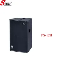 Haut-parleur passif en bois de 10 pouces, 2.0CH, avec écran LCD, pour scène professionnelle, bar, usage commercial et domestique, non Hi-Fi