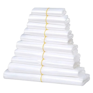 Customized Thickness Clear <b>Plastic</b> Bag High Quality Shopping Bags Multi Purpose T Shirt Bags - Product Image 1