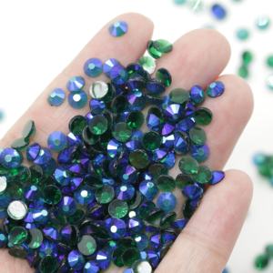 Firstones SS20 Nuevos Cristales de Uñas Transparentes de Colores, Cristales de Vidrio sin Fijación en Caliente, Paquetes de Cristales para Decoración de Uñas - Product Image 4