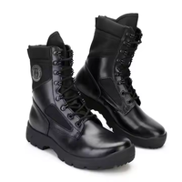 Bottes tactiques imperméables à lacets pour hommes, mi-mollet, dessus en mesh respirant, randonnée en plein air