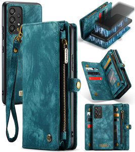 CaseMe – coque de téléphone portable à fermeture éclair pour Samsung <span class=keywords><strong>Galaxy</strong></span> A53, étui portefeuille sans fil, <span class=keywords><strong>pochette</strong></span> à fente pour carte de monnaie pour Samsung A53 - Product Image 1