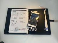 Power Bank Notebook A5 PU cuir avec lumière LED cadeau d'affaires
