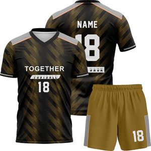 Vêtements de sport de l'équipe nationale de football pour garçons personnalisés pour la nouvelle saison, shorts de maillots de football de style classique avec impression numérique - Product Image 5