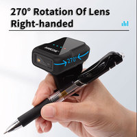 Escáner de Código de Barras de Brazalete Effon GS02, Manos Libres, Velocidad de Escaneo de 100 veces/s, Garantía de 2 Años para Android/iOS/Windows
