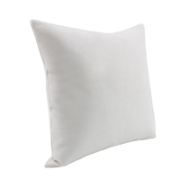 Housse de coussin carrée en lin tricoté écologique Lopo Factory 45x45 cm, vierge pour sublimation